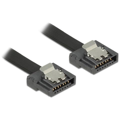 0.7m SATA III 0.7m SATA III 7-pin SATA III 7-pin Nero cavo SATA - Foto 1