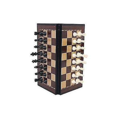 Gioco Magnetico Di Scacchi In Piedi – 24 Pezzi Per Bambini E Famiglia, Educativo E Portatile