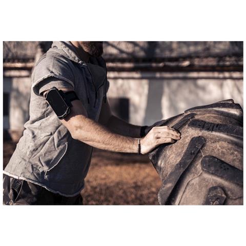 Custodia Da Braccio Originale Armband Arm Tornique Asphalt S Black Per Smartphone - Foto 5