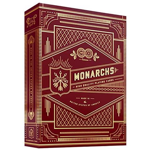 Carte Da Gioco Monarch (rosse) Di Teoria11 - Foto 1
