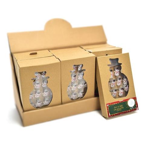 Filo 85630 Natale Con Mollette Pupazzo Neve Assortito - Foto 1