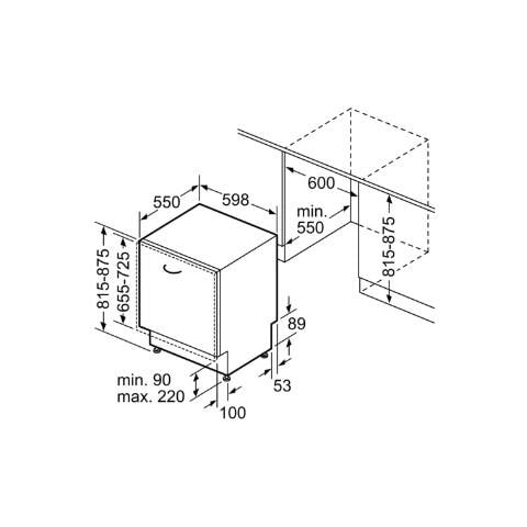 Lavastoviglie SMV4EVX00E da Incasso a Scomparsa Totale Classe C Capacità 14 Coperti - Foto 12