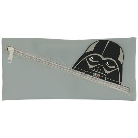 Astuccio Scuola Star Wars Grigio 22 X 11 X 1 Cm - Foto 1