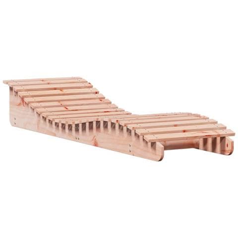 Lettino Prendisole 205x60x31,5 cm in Legno Massello di Douglas - Foto 2