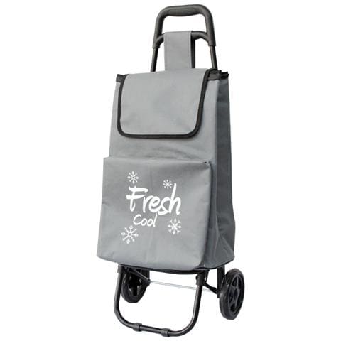 Carrello Spesa Termico Con Ruote Trolley Portaspesa Con Manico Alfredo Carrello Grigio - Foto 1