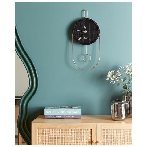 Orologio Da Parete Sierre 20 Cm Nero - Foto 1