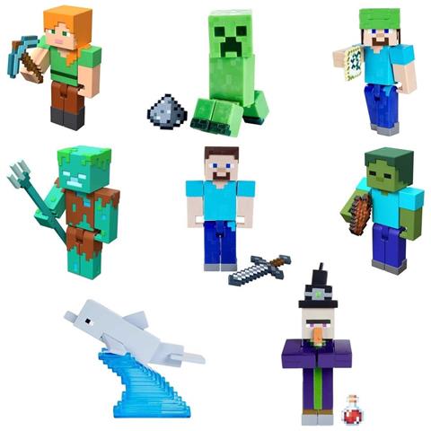 Minecraft Personaggi Assortiti Vendita Unitaria Soggetto Casuale - Foto 2
