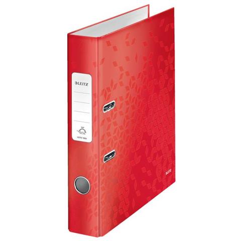 Leitz Wow Raccoglitore Ad Anelli A4 Rosso - Foto 1