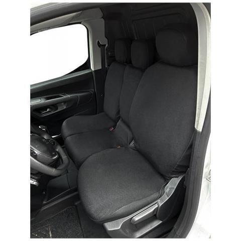 Coprisedili Per Furgoni Tg. Sp27 Tess. Poliestere Nero - Foto 1