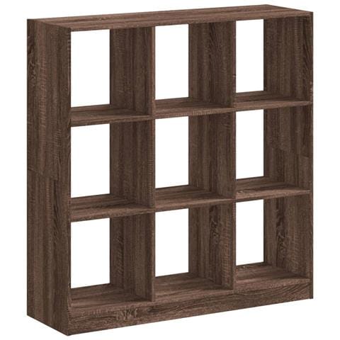Libreria Rovere Marrone 102x32x108 Cm In Legno Multistrato - Foto 2
