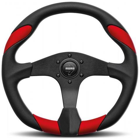 Volante Quark Nero/rosso 350 Mm - Foto 1