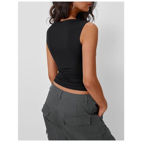 Gilet Senza Maniche Elegante E Confortevole Black Xxl - Foto 5