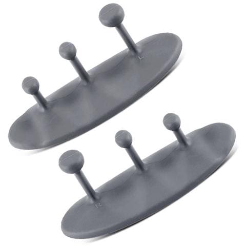 Protezioni Per Palmi Da Sollevamento Pesi In Silicone Antiscivolo, Presa Salda E Confortevole Grey - Foto 2