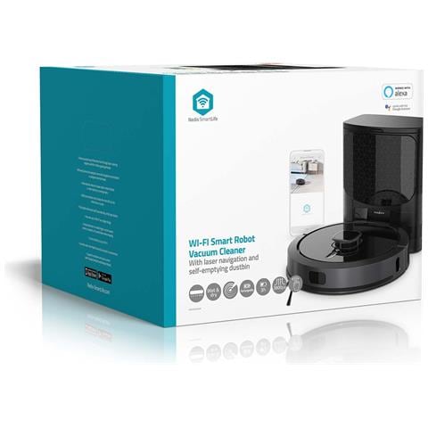 Robot Aspirapolvere WIFIVCL002CBK Capacità 3.6 L Autonomia 180 min Colore Nero - Foto 6