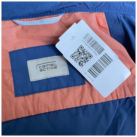 Camel Active Lekka Kurtka Damska Wygodna Przeciwdeszczowa Niebieskie Rozmiar 38 Translates To:  Camel Active Giacca Leggera Da Donna Comoda Antipioggia Blu Taglia 38 - Foto 2