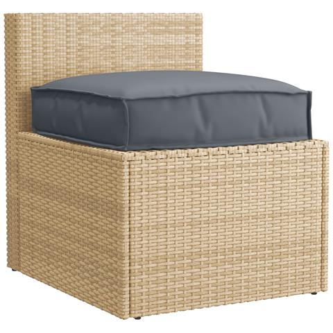 Cuscino per seduta pallet Antracite 60 x 60 x 12 cm - Foto 2