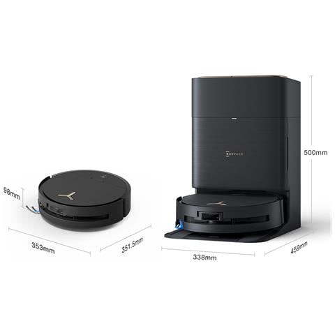 Robot Aspirapolvere Deebot X9 Pro Omni Capacità 0.22 L Potenza 45 W Colore Nero - Foto 2