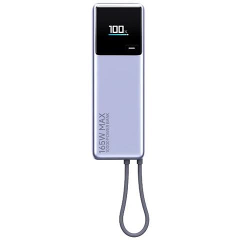BHR9361GL batteria portatile Ioni di Litio 10000 mAh Nero, Lillà - Foto 1