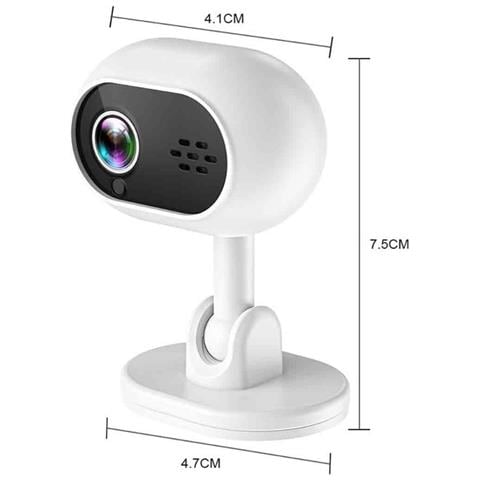 Telecamera Smart Wifi 1080p: Visione Notturna, Audio Bidirezionale, Sorveglianza Di Sicurezza - Foto 2
