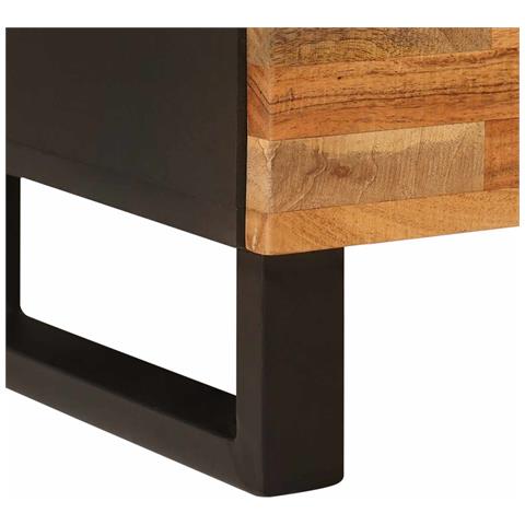 Armadio da Notte 2 pcs Marrone 40 x 33 x 46 cm - Foto 9