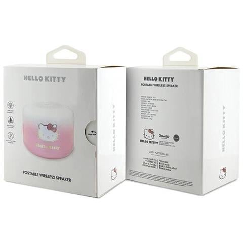 Hello Kitty Altoparlante Bluetooth Gradient Elettroplaccato - Rosa - Foto 1