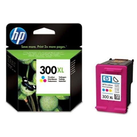 CC644EE Cartuccia Ink Originale 300XL a Colori per HP DeskJet 4580 / D1660 Capacità 440 Pagine - Foto 1