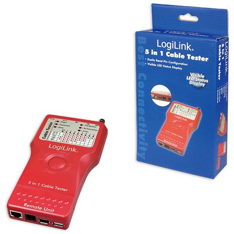 I-CT PRO-LAN3 - Tester di Rete per Cavi Firewire RJ45 Cat. 5 e 6, ISDN, USB e BNC - Foto 6