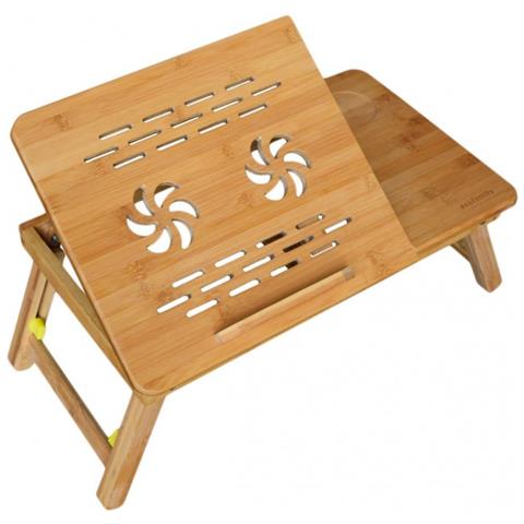 sogesfurniture Laptop Table Tavolino Altezza Regolabile, 60 * 40cm