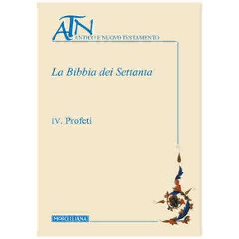 Liliana Rosso Ubigli - La Bibbia dei Settanta. Vol. 4: Profeti - Foto 2