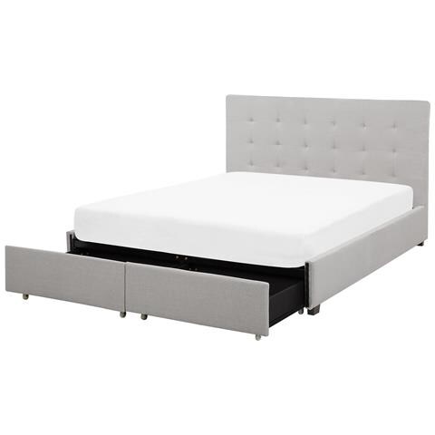 Letto La Rochelle Con Box Grigio Chiaro 160x200cm - Foto 18