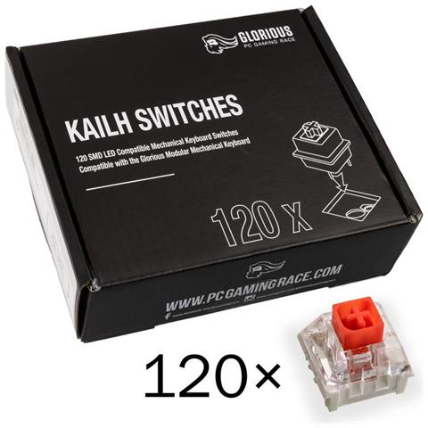 Kailh Box Red Switches (120 Pcs) - Foto 1