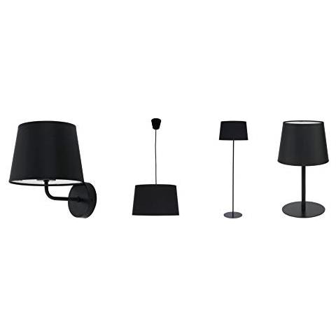 Lampada Da Tavolo Moderna, 1 X 60 W / e27 Maja Nero2936 - Foto 2