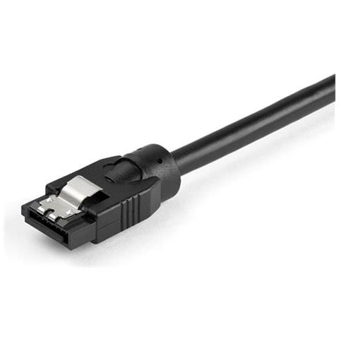 0.3 M Round Sata Cable - 6gbs Sata Cord - Latching Connectors - Foto 2