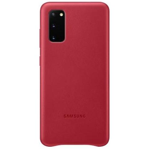 Custodia Leather Cover Ef-vg980lregeu Per Galaxy S20 Sm-g980 Rosso - Foto 6