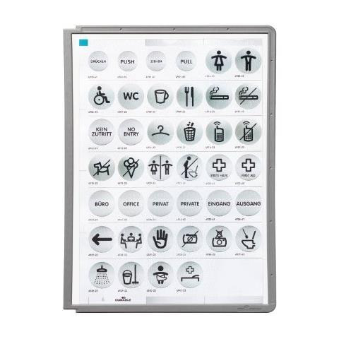 560637 Cartellina A4 Polipropilene (pp) Grafite 5 Pezzo (i) - Foto 2