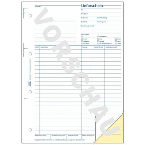 Zweckform Formularbuch ""lieferschein"", Sd, A4 - Fr Den Markt: D - L - A - Ch (1724)  - Foto 3