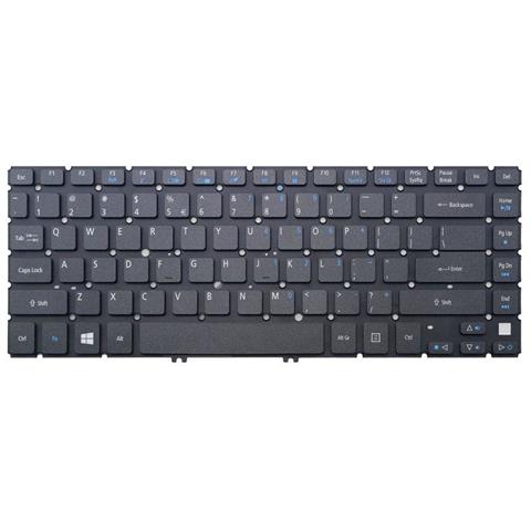 60. M17N1.026, Keyboard, , Aspire V5-431, Nero, Blu, ABS sintetico, Inglese - Foto 1