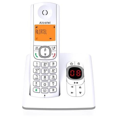 Telefono DECT Cordless F530 con Identificatore di Chiamata e Segreteria Telefonica - Grigio / Bianco - Foto 1