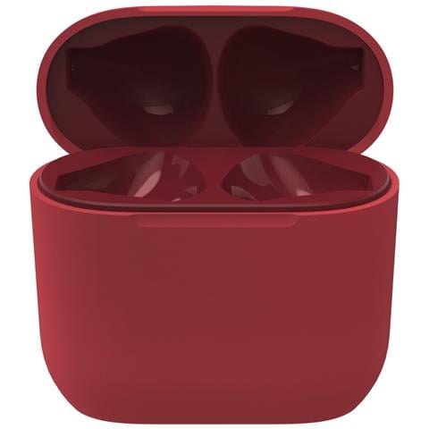 Auricolare Wireless In-ear Musica e Chiamate Bluetooth Rosso - Foto 2