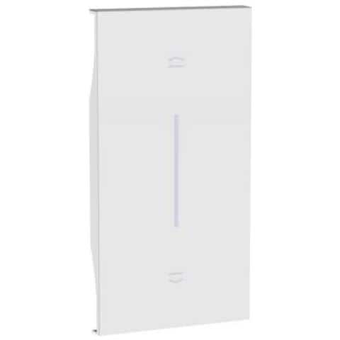 Cover Illuminabile Bticino Living Now Per Comando Tapparelle 2 Moduli - Bianco Kw05m2 - Foto 1