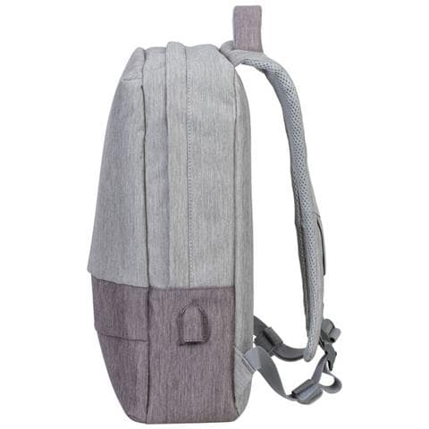7562 grey / mocha anti-theft Laptop backpack 15.6 - Foto 2