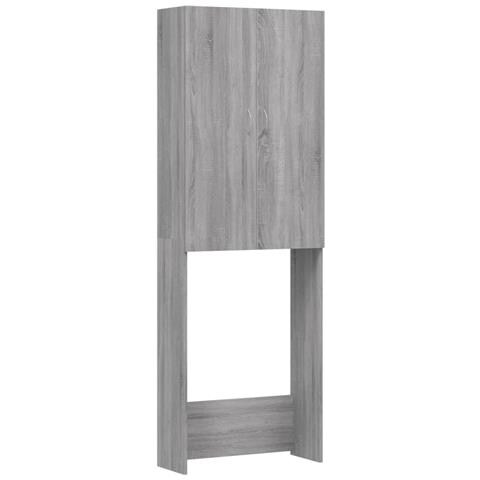 Mobile per Lavatrice Grigio Sonoma 64x25,5x190 cm - Foto 1