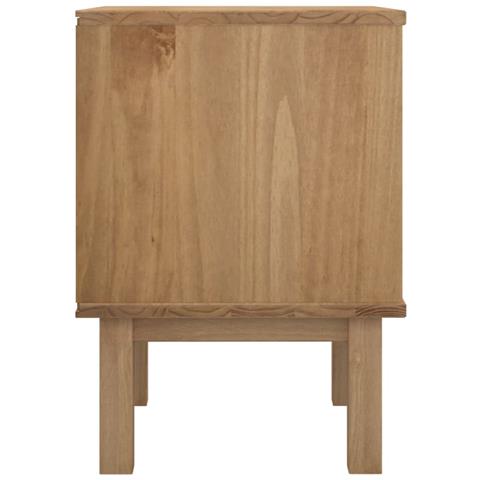 Comodino OTTA 45x39x57 cm in Legno Massello di Pino - Foto 2