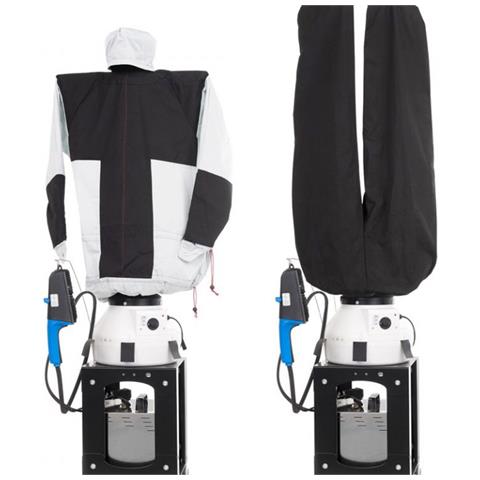 Stiracamicie E Pantaloni Sa19 Professionale Asciuga E Stira In Automatico Camicie Camicette Pantaloni Jeans Rinfresca Abiti Stirasciugatore Con Spazzola A Vapore Made In Italy Garanzia 5 Anni [classe Di Efficienza Energetica A++] - Foto 1