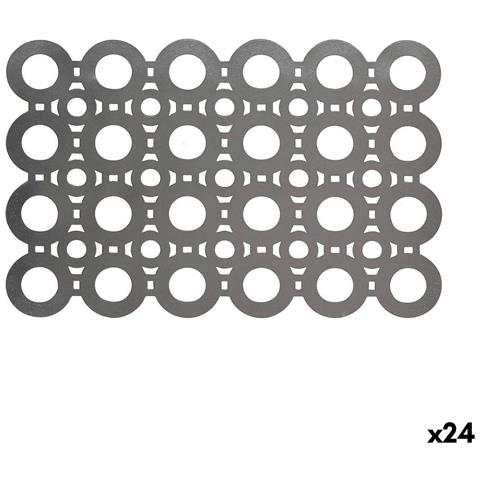 Sottopentola Viejo Valle Pvc Argentato 45 X 30 Cm (24 Unità) - Foto 1