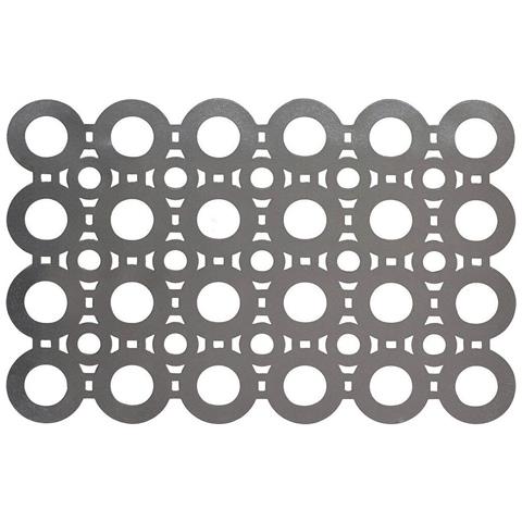 Sottopentola Viejo Valle Pvc Argentato 45 X 30 Cm (24 Unità) - Foto 2