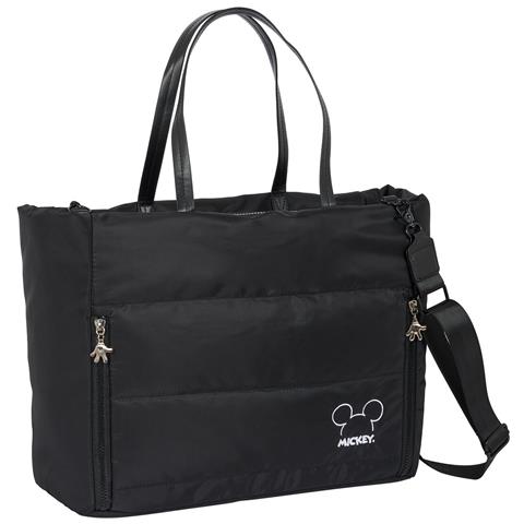 Borsa Teen Mood Trapunta Nero 40 X 31 X 17 Cm - Foto 1