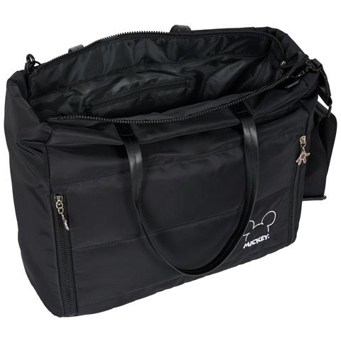 Borsa Teen Mood Trapunta Nero 40 X 31 X 17 Cm - Foto 4