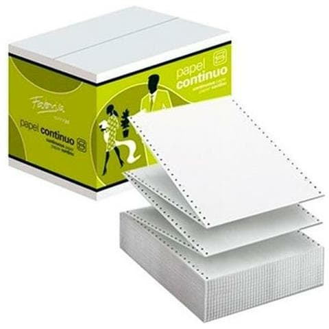 Carta Continua Per Stampanti Bianco - Foto 1
