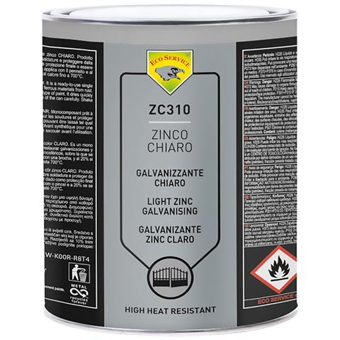 Antiruggine Protettiva 'zinco Chiaro' Kg. 4 - Liquido - Foto 1